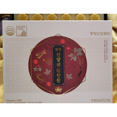 프리미엄 명품 산양삼 침향환 1박스에 (산양삼 7년근 6--7뿌리 함유)